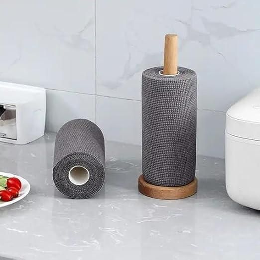 Microfiber Cleaning Cloth roll (Reusable upto 120 times✨)